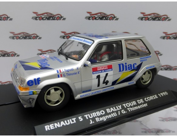 Renault 5 GT Turbo Rally Tour de Corse 1990 - J. Ragnotti / G. Thimonier REF.A2061 FLY