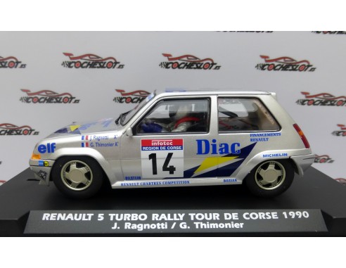 Renault 5 GT Turbo Rally Tour de Corse 1990 - J. Ragnotti / G. Thimonier REF.A2061 FLY