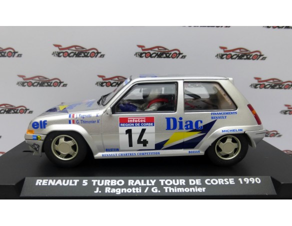 Renault 5 GT Turbo Rally Tour de Corse 1990 - J. Ragnotti / G. Thimonier REF.A2061 FLY