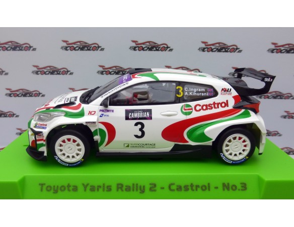 TOYOTA YARIS RALLY 2 CASTROL Nº3 REF.52604b AVANT SOLT