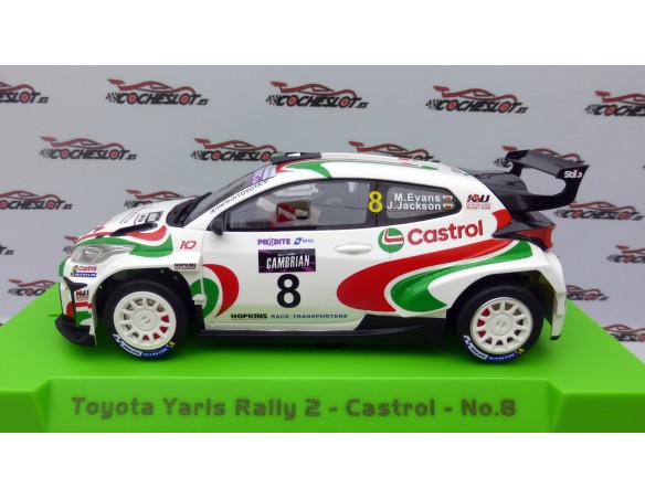 TOYOTA YARIS RALLY 2 CASTROL Nº8 REF.52604a AVANT SOLT