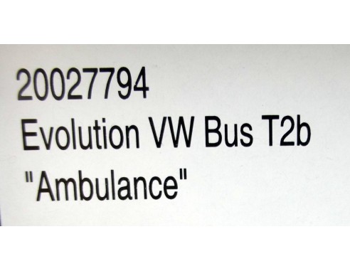 AMBULANCIA EVOLUTION VW BUS T2b REF,20027794 CARRERA