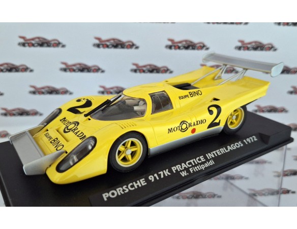 PORSCHE 917K PRACTICE INTERLAGOS 1972 W.FITIPALDI REF.A2082 FLY