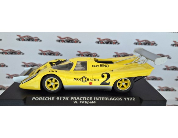 PORSCHE 917K PRACTICE INTERLAGOS 1972 W.FITIPALDI REF.A2082 FLY