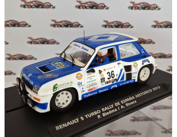 Renault 5 GT Turbo Rally de España Histórico 2012 - P. Biedma / A. G. Rivera REF.E2091  LIMPIO FLY