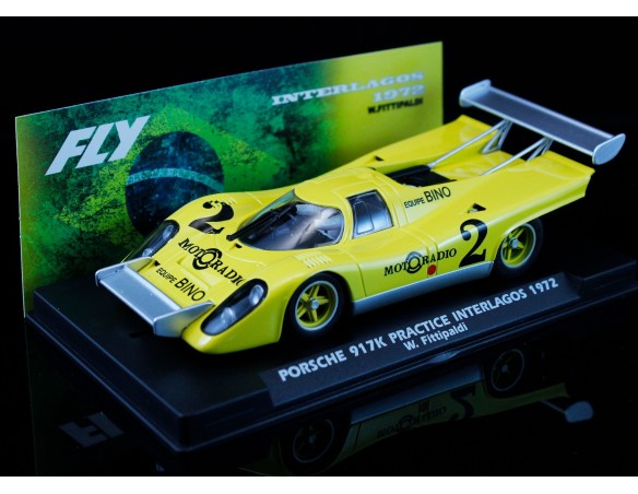 PORSCHE 917K PRACTICE INTERLAGOS 1972 W.FITIPALDI REF.A2082 FLY