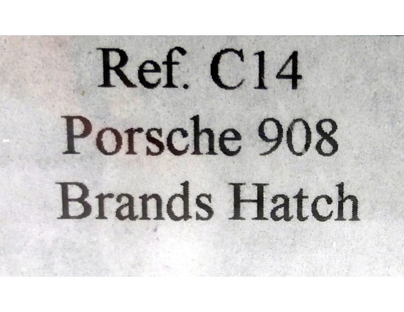 PORSCHE 908 BRANDS HATCH REF.C14 FLY