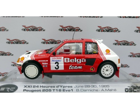 PEUGEOT 205 T16 EVO1 YPRES´85 BELGA REF.03602 SRC
