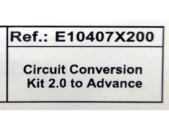 KIT DE CONVERSIÓN DE CIRCUITO 2.0 A ADVANCE REF.E10407X200 SCX