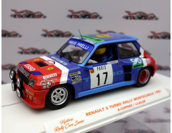 RENAULT 5 TURBO RALLY MONTECARLO 1981 HISTORIC RALLY REF.E2094 FLY
