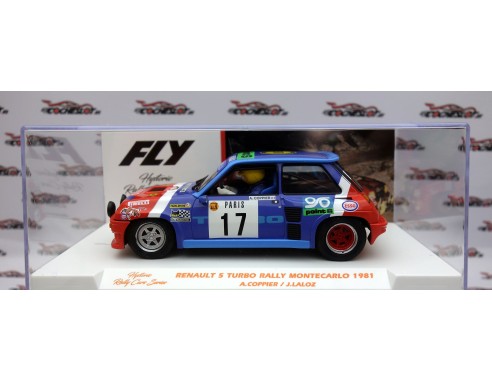 RENAULT 5 TURBO RALLY MONTECARLO 1981 HISTORIC RALLY REF.E2094 FLY