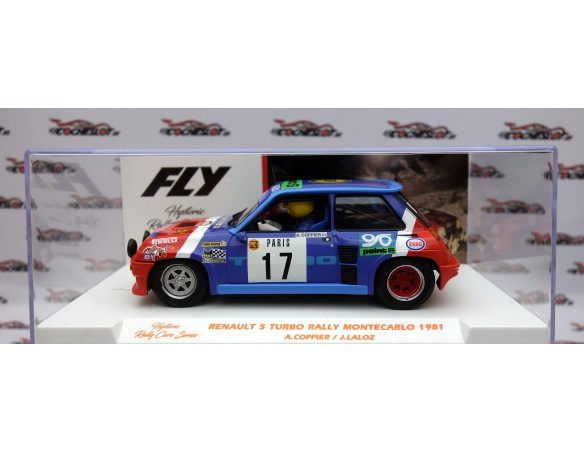 RENAULT 5 TURBO RALLY MONTECARLO 1981 HISTORIC RALLY REF.E2094 FLY