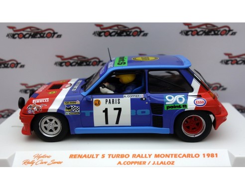 RENAULT 5 TURBO RALLY MONTECARLO 1981 HISTORIC RALLY REF.E2094 FLY