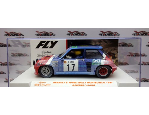 RENAULT 5 TURBO RALLY MONTECARLO 1981 HISTORIC RALLY EFECTO NIEVE REF.E2094AR FLY