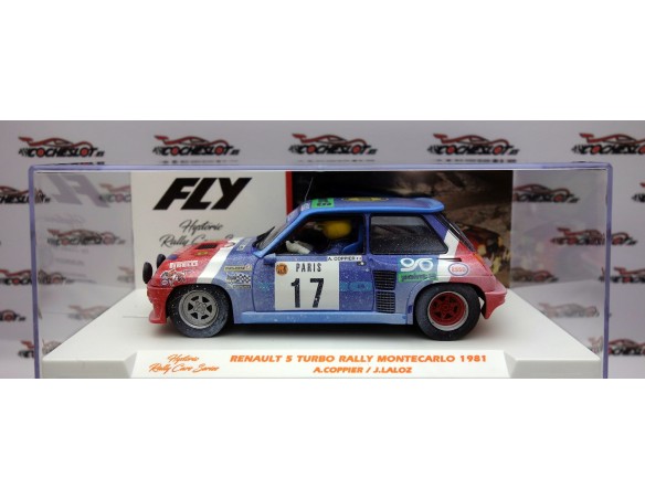 RENAULT 5 TURBO RALLY MONTECARLO 1981 HISTORIC RALLY EFECTO NIEVE REF.E2094AR FLY