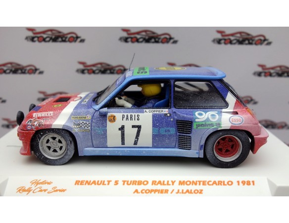 RENAULT 5 TURBO RALLY MONTECARLO 1981 HISTORIC RALLY EFECTO NIEVE REF.E2094AR FLY