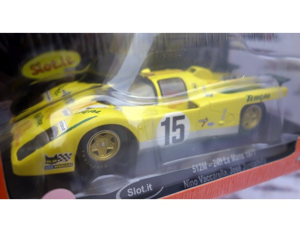 FERRARI 512M Nº15 24H LE MANS 1971 REF.CA51c SLOT.IT