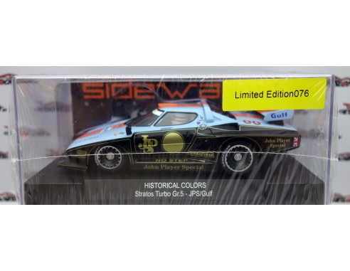 LANCIA STRATOS TURBO GR.5 JPS/GULF HISTORICAL COLORS REF.SWHC06 SIDEWAYS