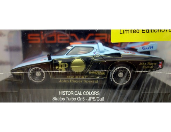 LANCIA STRATOS TURBO GR.5 JPS/GULF HISTORICAL COLORS REF.SWHC06 SIDEWAYS