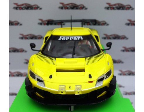 FERRARI 296 GT3 PRESENTATION YELLOW REF.AS52302 AVANT SLOT