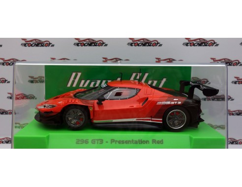 FERRARI 296 GT3 PRESENTATION RED REF.AS52301 AVANT SLOT