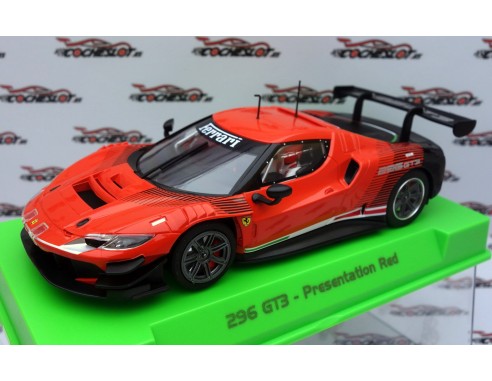 FERRARI 296 GT3 PRESENTATION RED REF.AS52301 AVANT SLOT