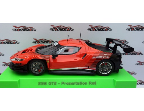 FERRARI 296 GT3 PRESENTATION RED REF.AS52301 AVANT SLOT