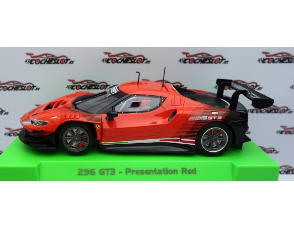 FERRARI 296 GT3 PRESENTATION RED REF.AS52301 AVANT SLOT