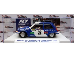 RENAULT 5 GT TURBO RALLY COSTA BRAVA 1988 REF.E2106 FLY 2