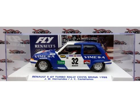 RENAULT 5 GT TURBO RALLY COSTA BRAVA 1988 REF.E2106 FLY