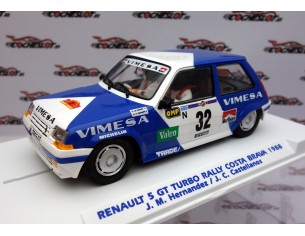 RENAULT 5 GT TURBO RALLY COSTA BRAVA 1988 REF.E2106 FLY