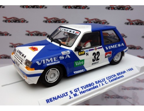 RENAULT 5 GT TURBO RALLY COSTA BRAVA 1988 REF.E2106 FLY