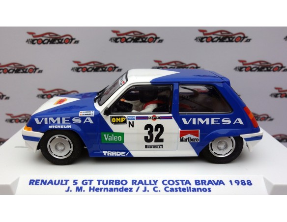 RENAULT 5 GT TURBO RALLY COSTA BRAVA 1988 REF.E2106 FLY