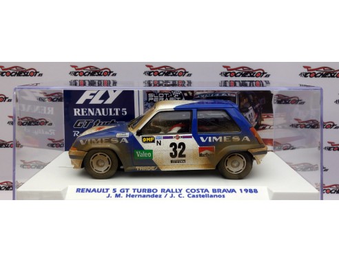 RENAULT 5 GT TURBO RALLY COSTA BRAVA 1988 SUCIO  REF.E2106AR FLY