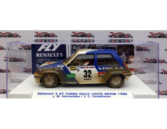 RENAULT 5 GT TURBO RALLY COSTA BRAVA 1988 SUCIO  REF.E2106AR FLY