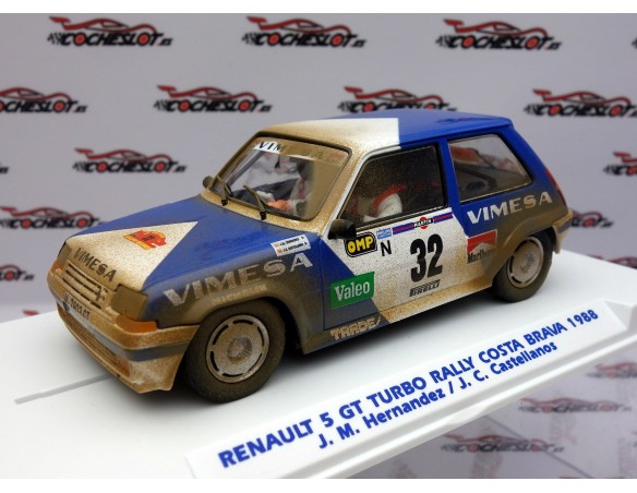 RENAULT 5 GT TURBO RALLY COSTA BRAVA 1988 SUCIO  REF.E2106AR FLY