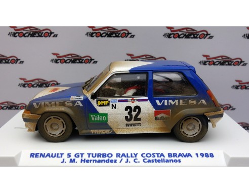 RENAULT 5 GT TURBO RALLY COSTA BRAVA 1988 SUCIO  REF.E2106AR FLY