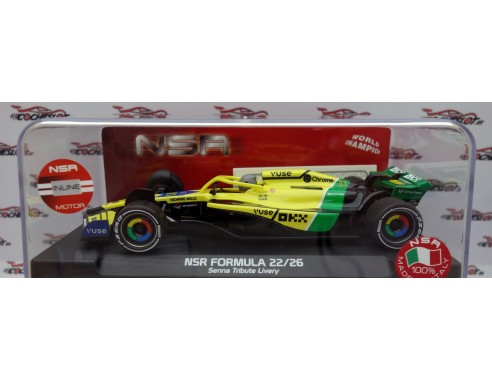 FORMULA 22/26 SENNA TRIBUTE LIVERY Nº81 OP IL KING 21 EVO3 REF.0540IL NSR