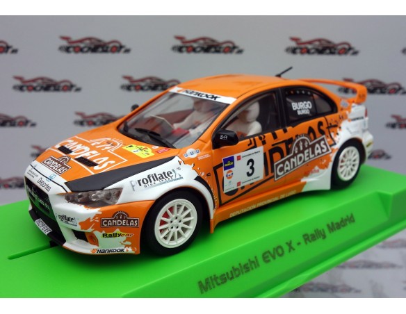 MITSUBISHI EVO X RALLY MADRID REF.50811 AVANT SLOT