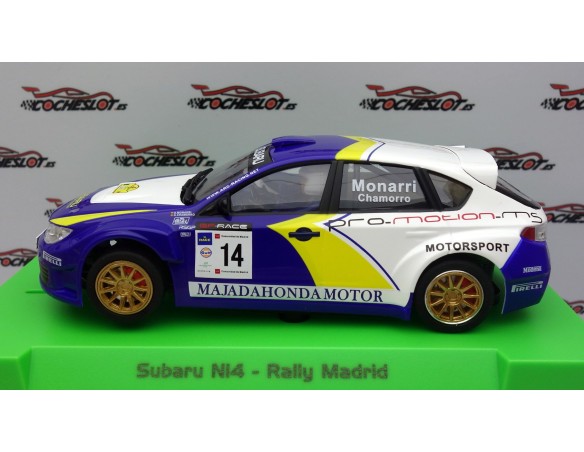 SUBARU M14 RALLY MADRID REF.51013 AVANT SLOT