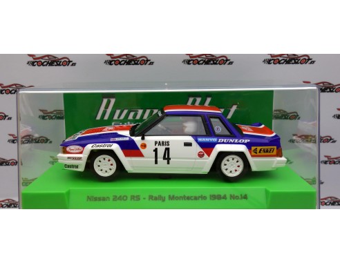 NISSAN 240 RS RALLY MONTECARLO 1984 Nº14 REF.52107b AVANT SLOT