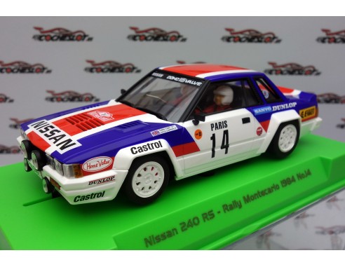 NISSAN 240 RS RALLY MONTECARLO 1984 Nº14 REF.52107b AVANT SLOT
