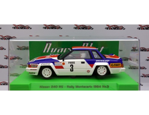 NISSAN 240 RS RALLY MONTECARLO 1984 Nº3 REF.52107a AVANT SLOT