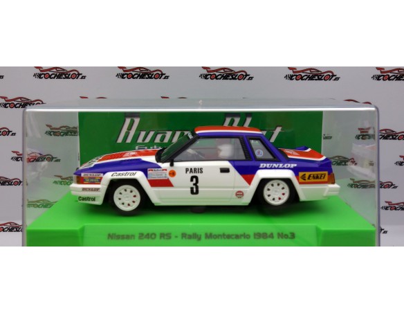 NISSAN 240 RS RALLY MONTECARLO 1984 Nº3 REF.52107a AVANT SLOT
