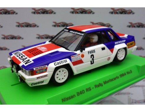 NISSAN 240 RS RALLY MONTECARLO 1984 Nº3 REF.52107a AVANT SLOT