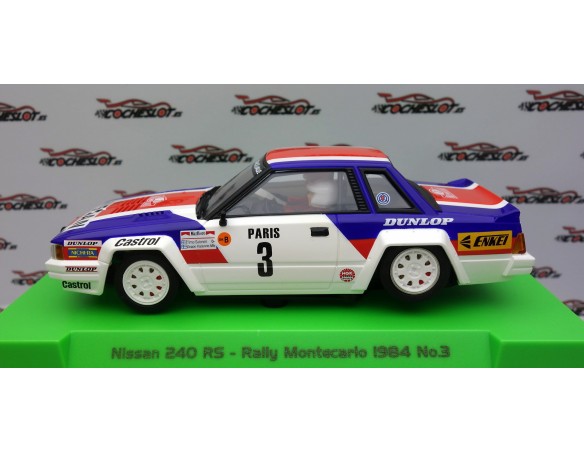 NISSAN 240 RS RALLY MONTECARLO 1984 Nº3 REF.52107a AVANT SLOT