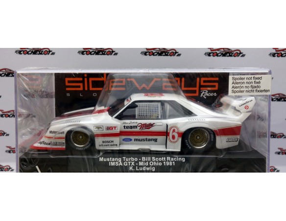 MUSTANG TURBO IMSA MID OHIO 1981 REF.SW46 SIDEWAYS