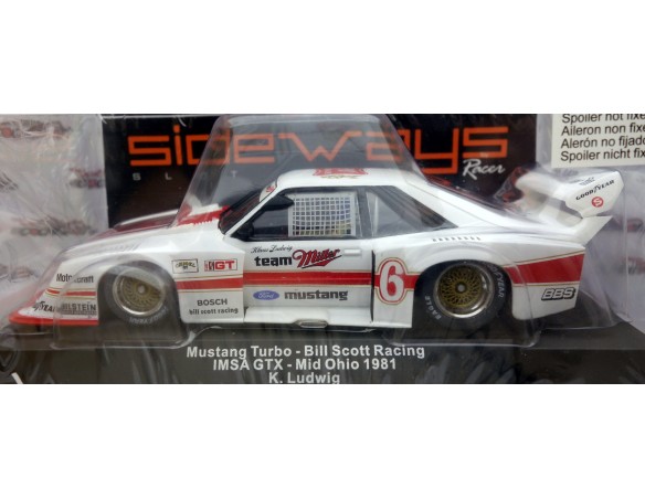MUSTANG TURBO IMSA MID OHIO 1981 REF.SW46 SIDEWAYS