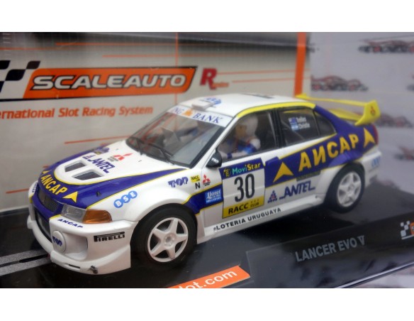 EVO VI RALLY CATALUNYA Nº30 R VERSION REF.SC6367R SCALEAUTO