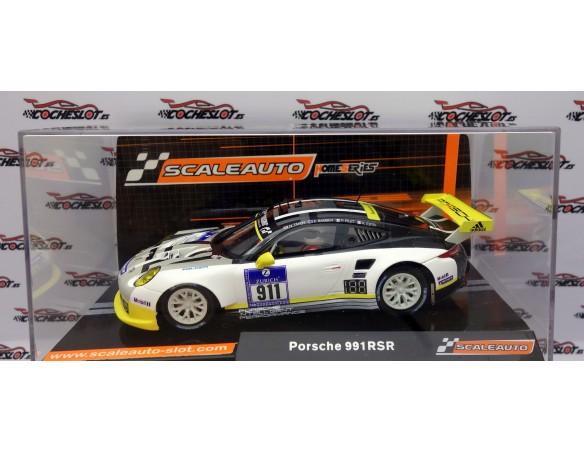 PORSCHE 911 GT3 TEAM MANTEY 24H.NURBURGRING 2016 Nº911  REF.6212 SCALEAUTO
